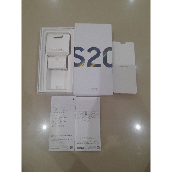 Dus Box Samsung S20 FE Resmi SEIN ORIGINAL Copotan