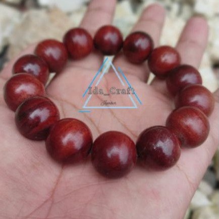 GELANG NAGASARI JUMBO 16MM/GELANG KAYU GALIH NAGASARI ASLI CIREBON BERKUALITAS