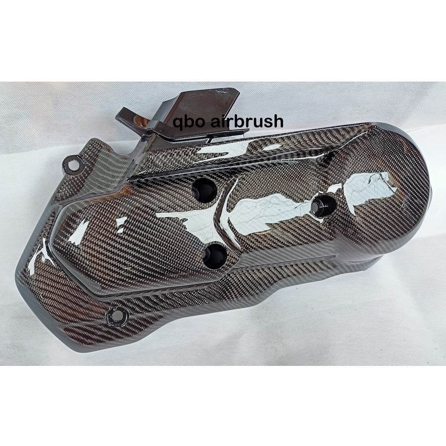 COVER CVT ALL NEW AEROX CONNECTED 155, ALL NEW NMAX CARBON KEVLAR