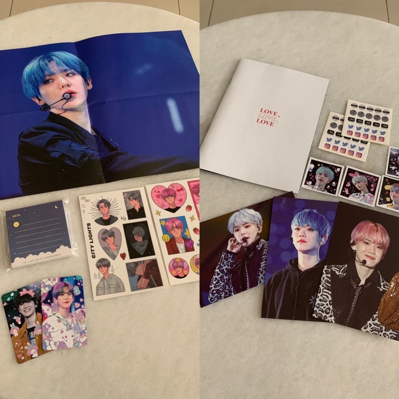 [SHARING] EXO Baekhyun Fansite Goods Bunny_506 Season Greetings 2020 Love, Love, Love