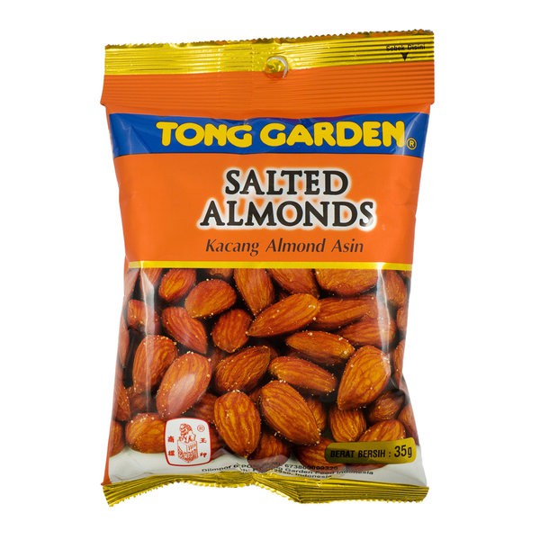 

TONG GARDEN Salted Almonds 35gr - Kacang Almonds Asin