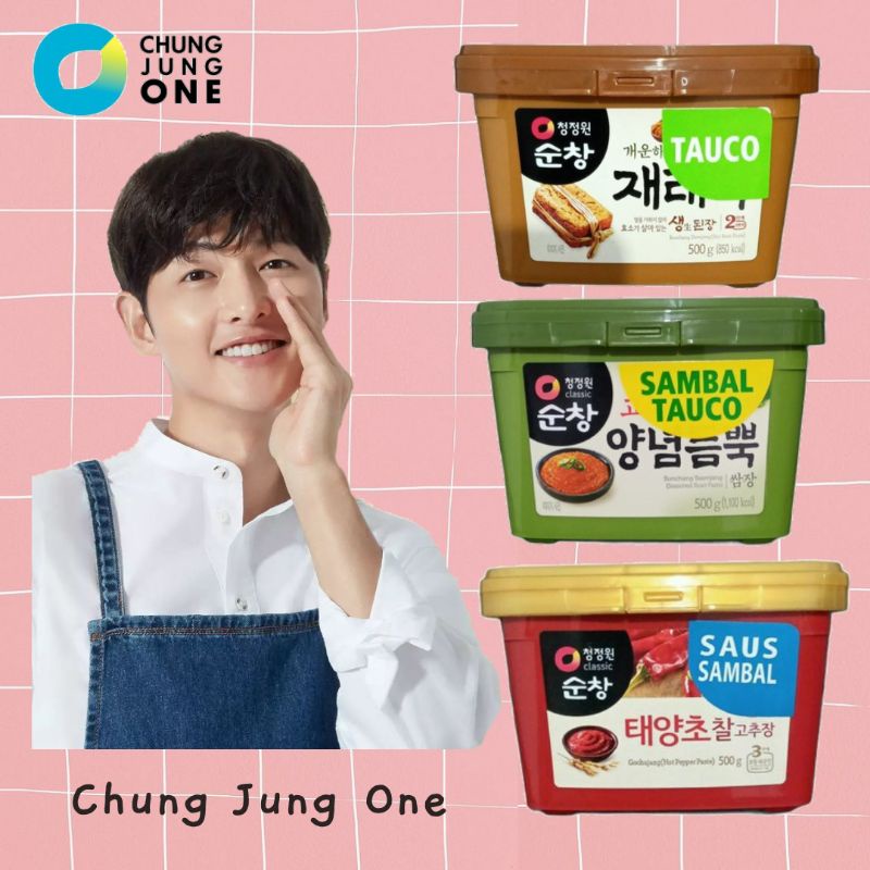 

CHUNG JUNG ONE SUNCHANG GOCHUJANG DOENJANG SSAMJANG 500 GRAM | SAUS SAMBAL KOREA,TOUCO KOREA