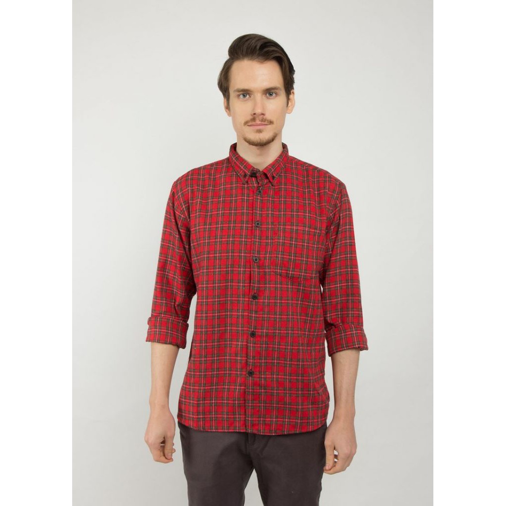 

Erigo Flannel Plumenia Red