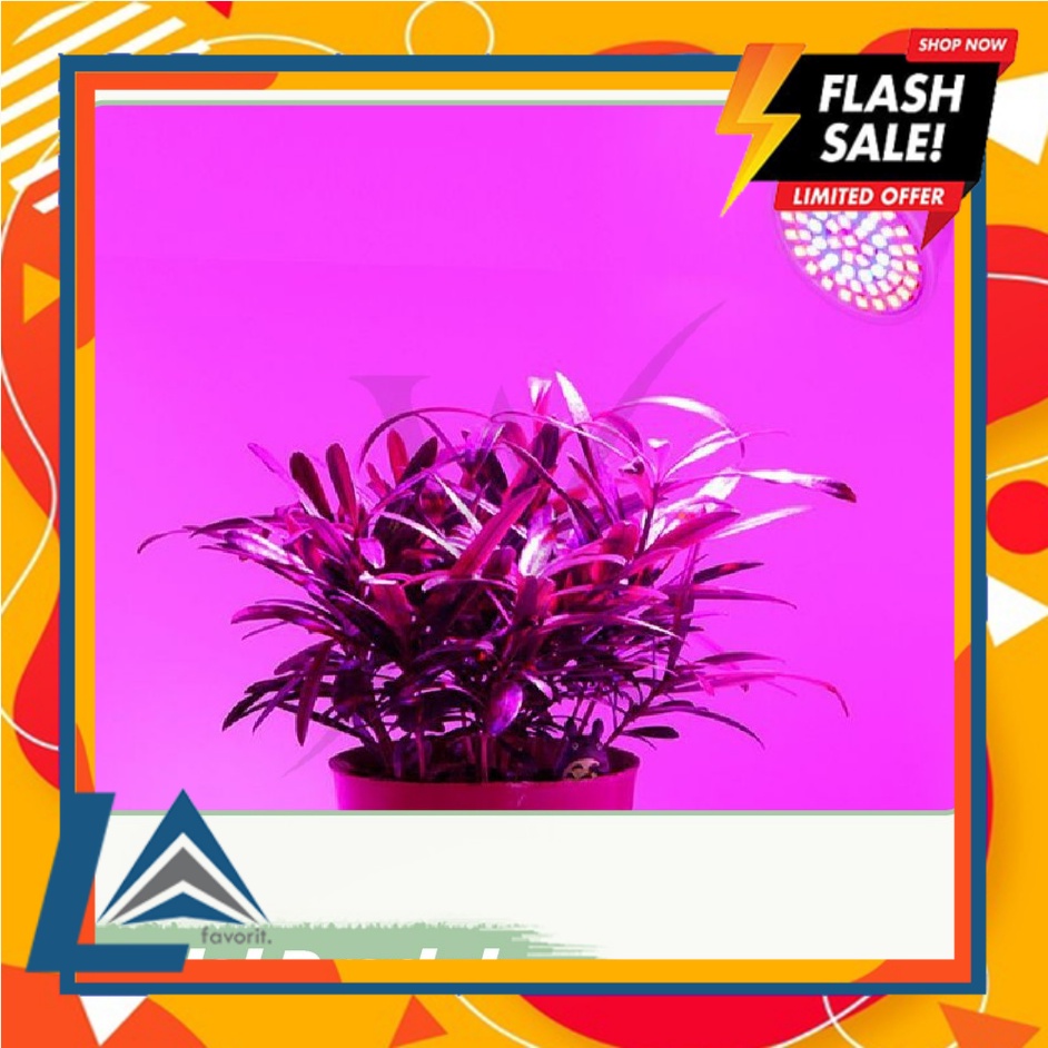 (LA FAVORITE). Lampu Cahaya Tanaman Tumbuhan Hidroponik LED Grow Light Lampu Tanaman Pengganti Sinar