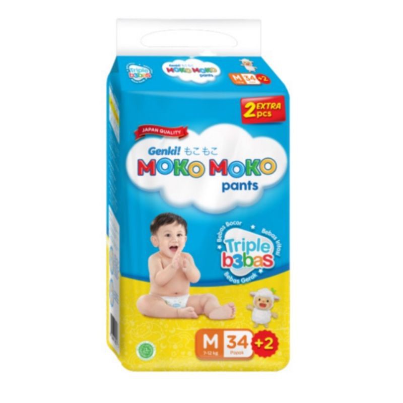 MOKO MOKO PANTS M 34+2