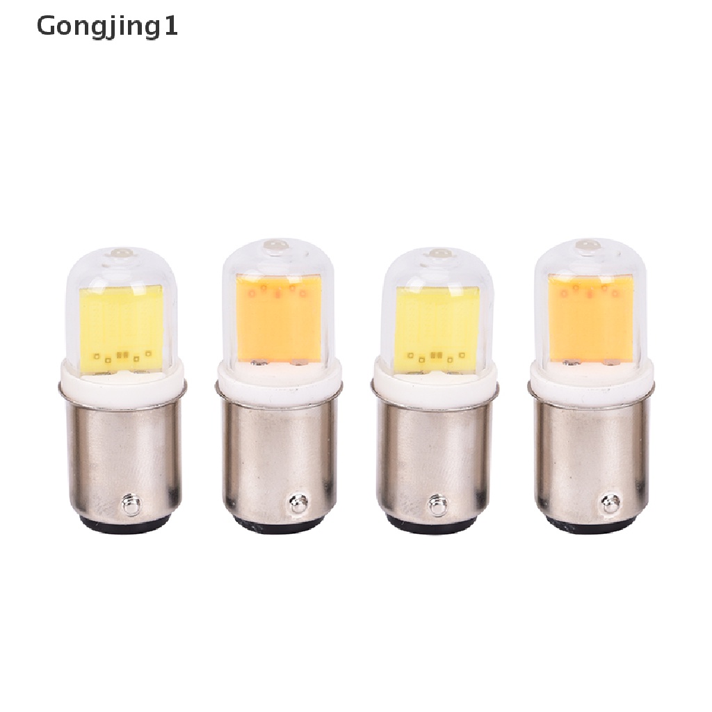 Gongjing1 BA15D Lampu Bohlam LED COB 5W 110V 220V AC Untuk Mesin Jahit