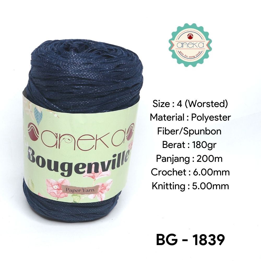 Benang Rajut Bougenville / Rattan / Paper Yarn - 1839