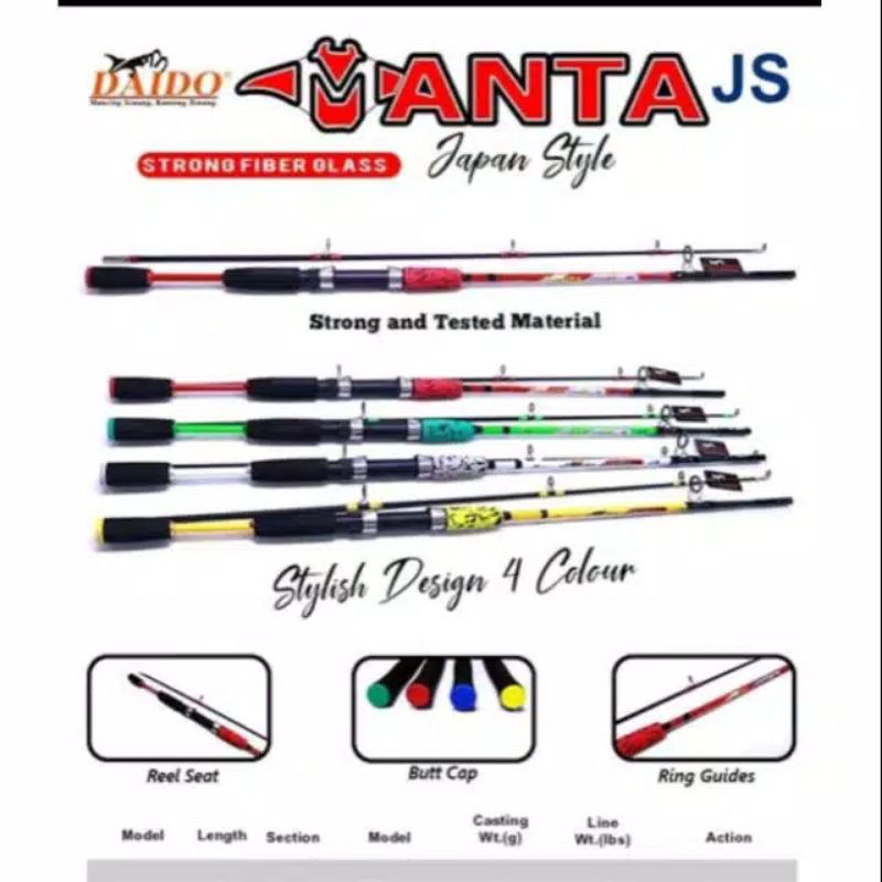 Joran Daido manta 180cm JS Fiber Solid