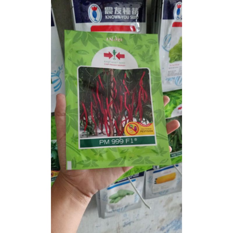 Benih Cabe Merah Keriting PM999 f1 150bj
