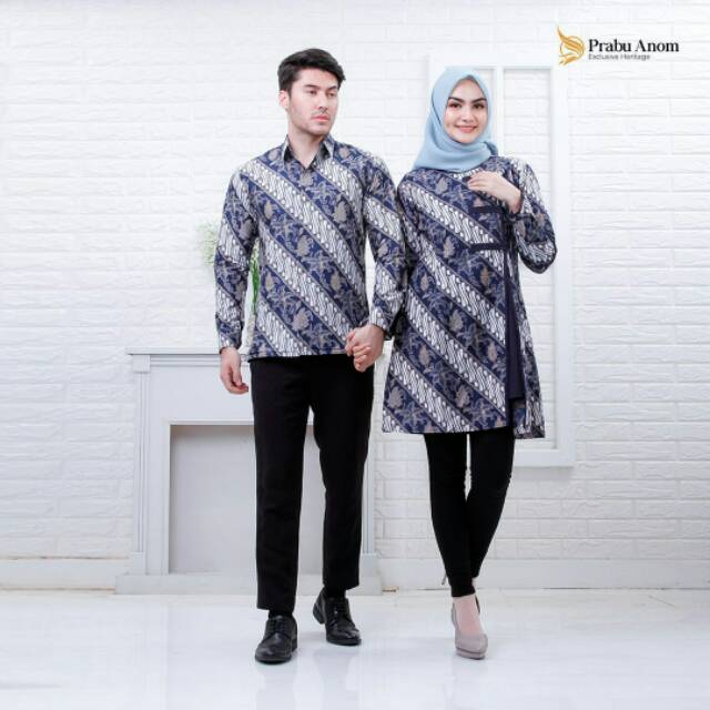 Prabu Anom " Batik Couple Parang Anggadipa " Batik Pria & Batik Wanita