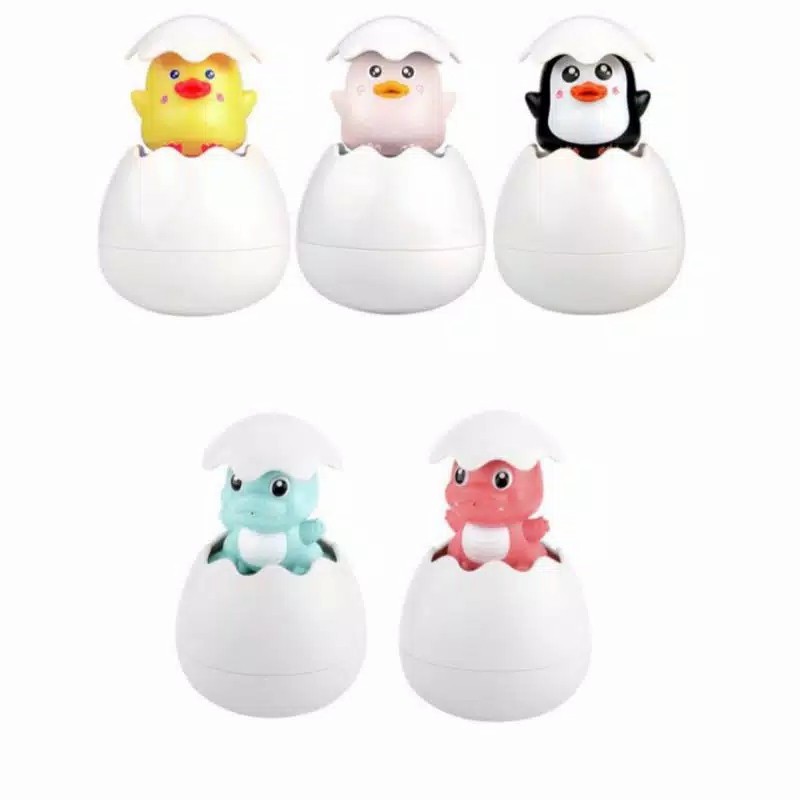 Mainan Mandi Anak Semprotan Telur - Floating Egg Bath Toys