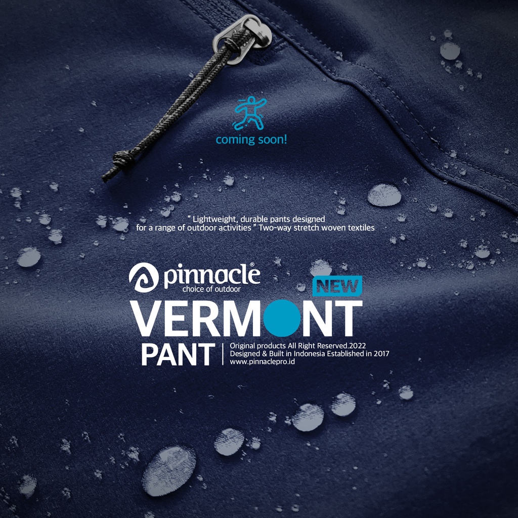 Pinnacle Vermont Pants Blue - XXL