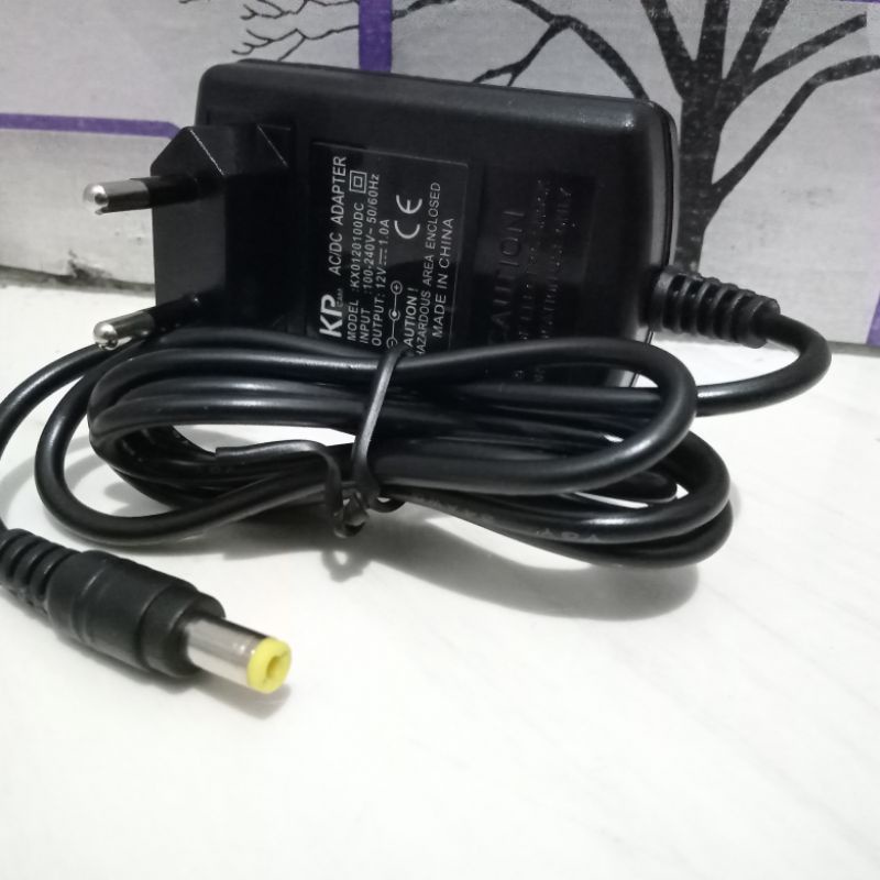 ADAPTOR CHARGER DC/AC 1A 12V