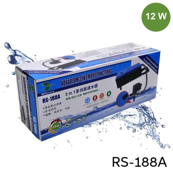 PROMO JIRIFARM BOX FILTER AKUARIUM TOP FILTER RS188A 800L/JAM 12 W (TC) TERMURAH
