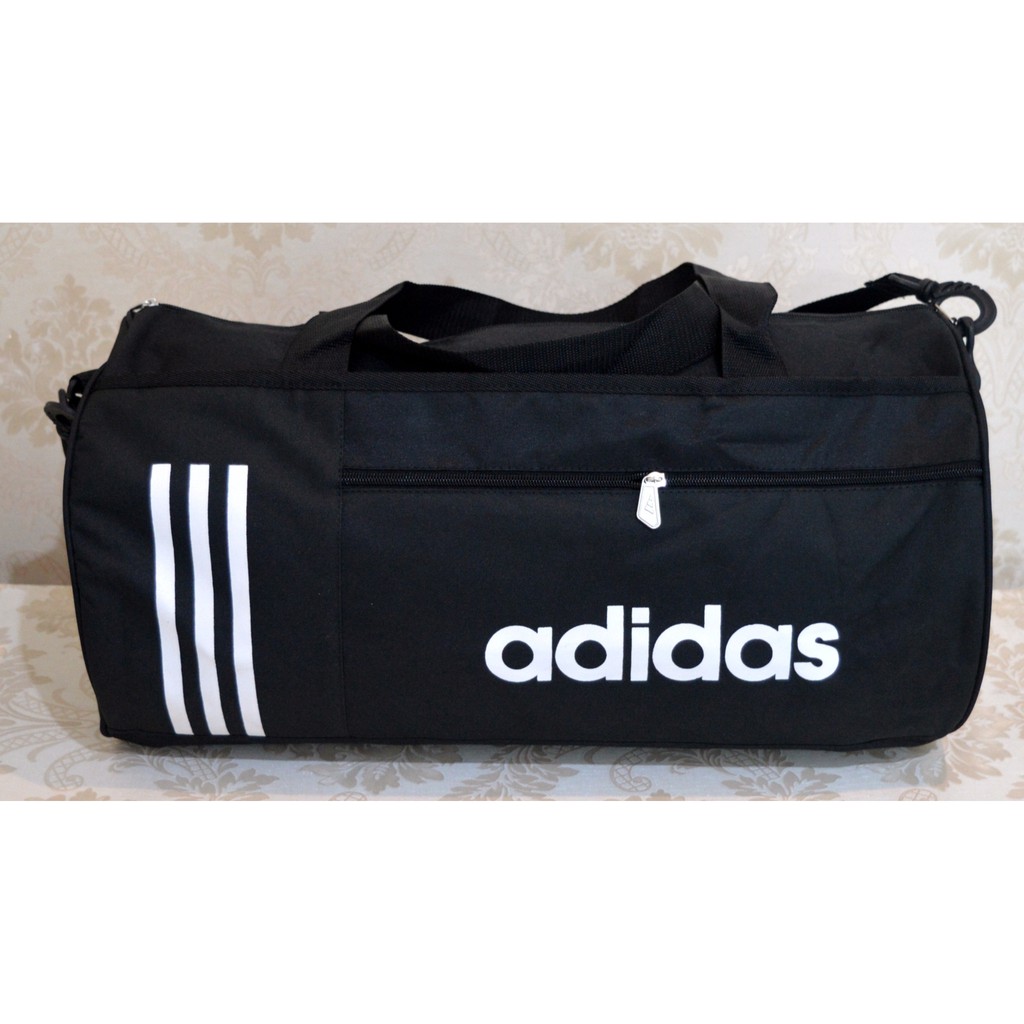 Tas Olahraga Fitnes Futsal Traveling Adidas list putih