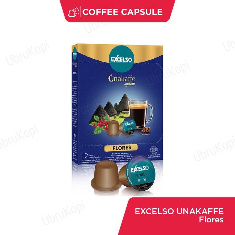 

Excelso Unakaffe Kopi Kapsul Flores (12pod / 6gr)