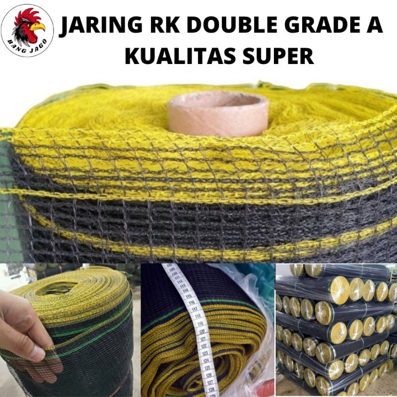 Waring jaring Hitam Meteran  Untuk Pagar Ayam tanaman