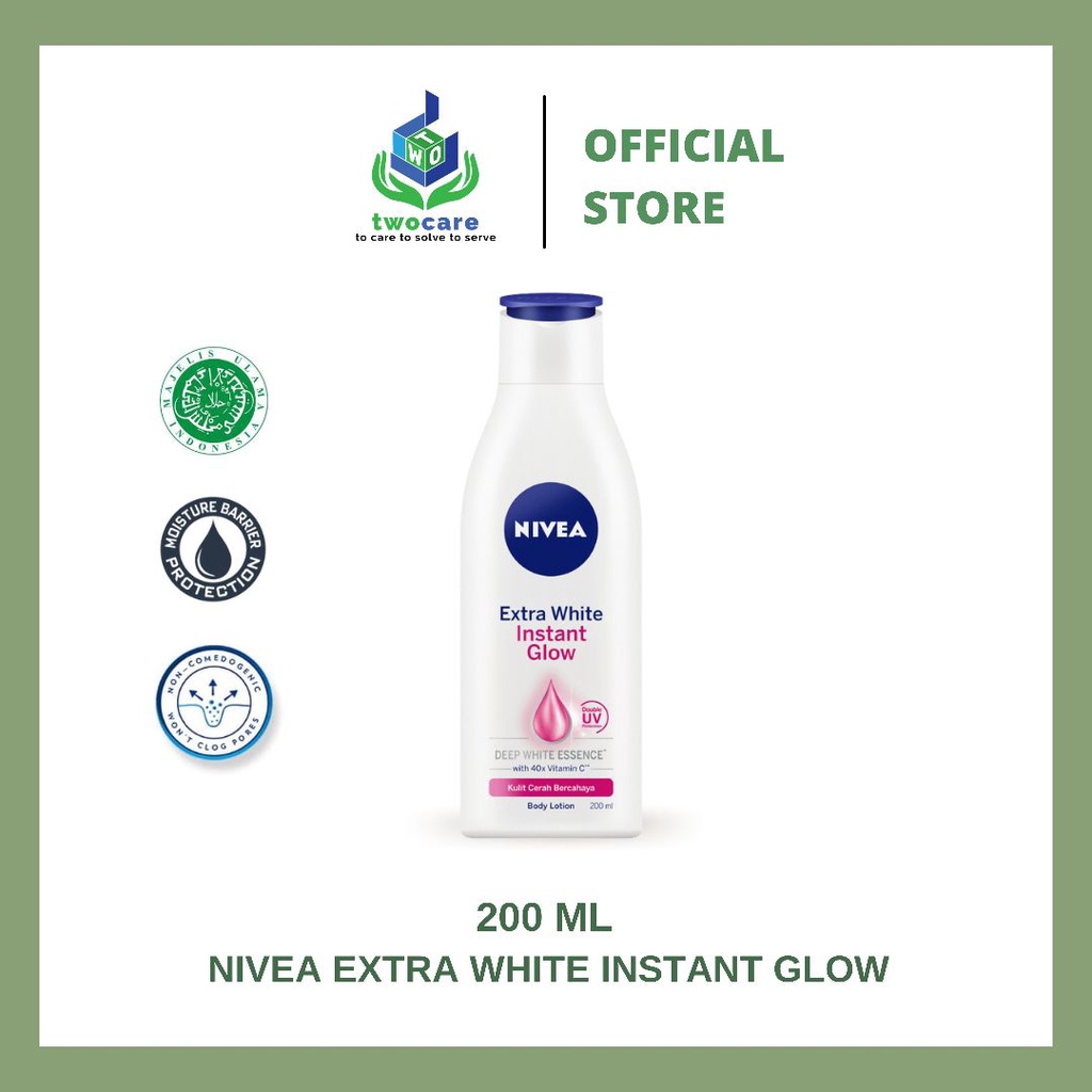 NIVEA Extra White Instant Glow Body Lotion SPF15 200ml