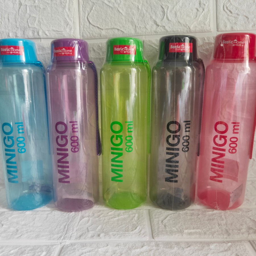 MINIGO BOTTLE LION STAR / TEMPAT BOTOL SEKOLAH  AIR MINUM / BOTOL SPORT + TALI