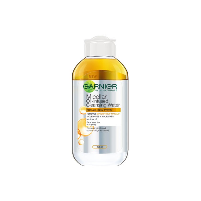 ☑️ YK ☑️ GARNIER Micellar Cleansing Water 125ml-Kuning-oil, 125ml