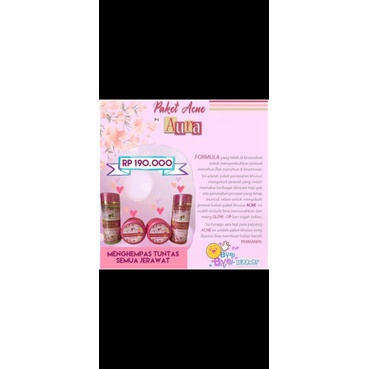 Aura skincare paket Acne/jerawat