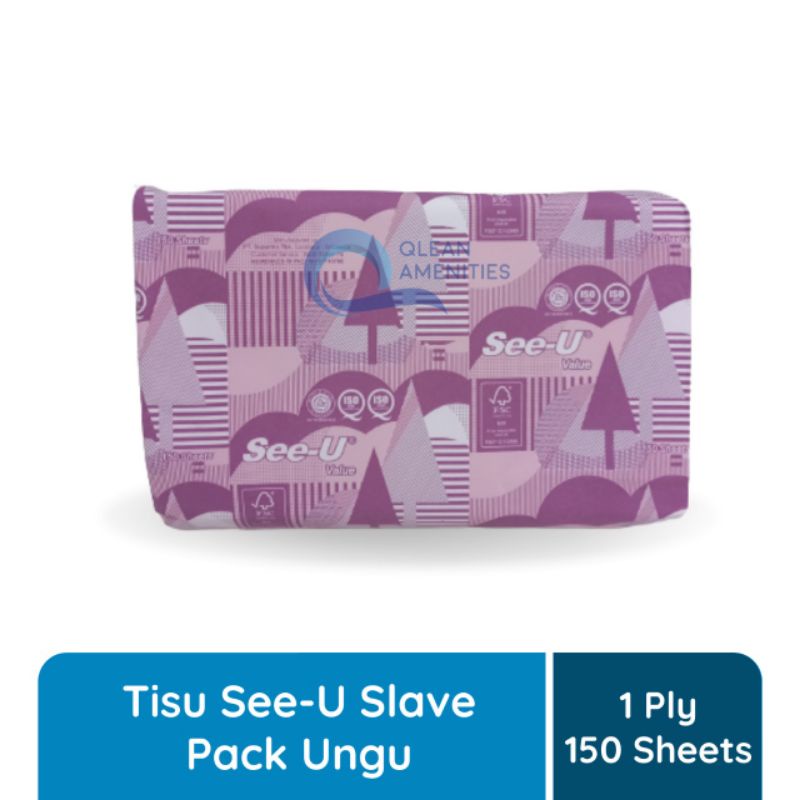 TISU SEE U SLEEVE HAND TOWEL UNGU