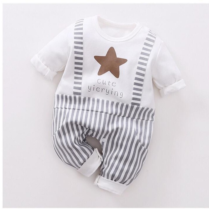 0 24 bulan Baju  Bayi  Cowok laki laki  Jumper jumpsuit 