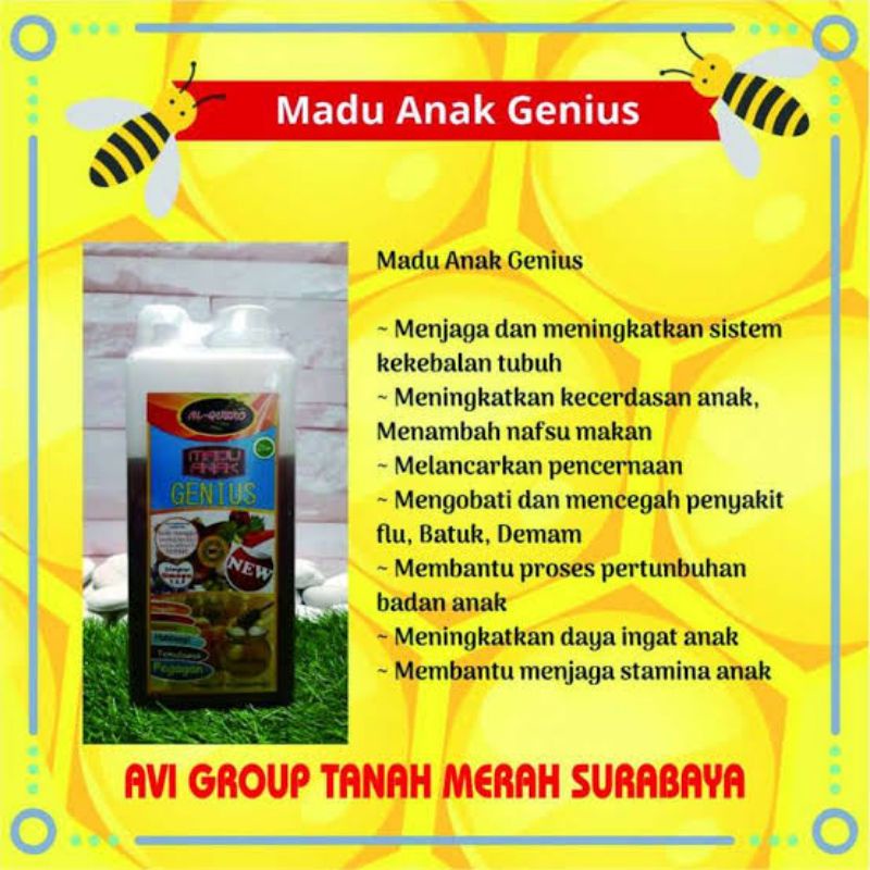 

PROMO !! Madu Anak Genius Al Qubro 1kg - Madu Al qubro Anak Genius 1kg
