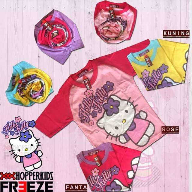 Kaos Anak Hello Kitty