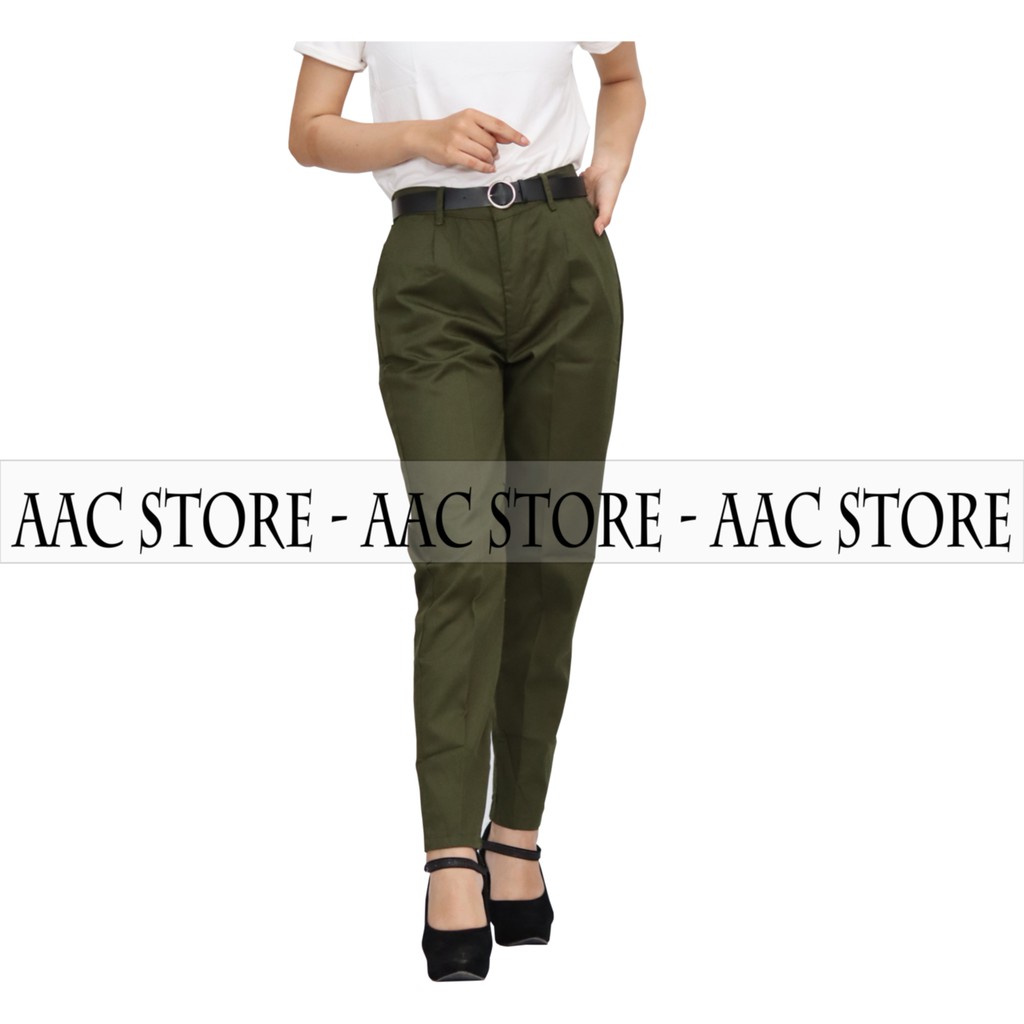 Baggy Pants Premium Celana Wanita Premium American Drill Baggy Pants Premium Celana Wanita Premium American Drill