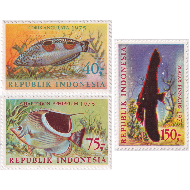 

Prangko Indonesia 1975 - Fish (LUX)