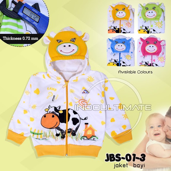 Jaket Hangat Bayi Motif / Jacket Baby Motif / BY JBS JACKET BABY MOTIF