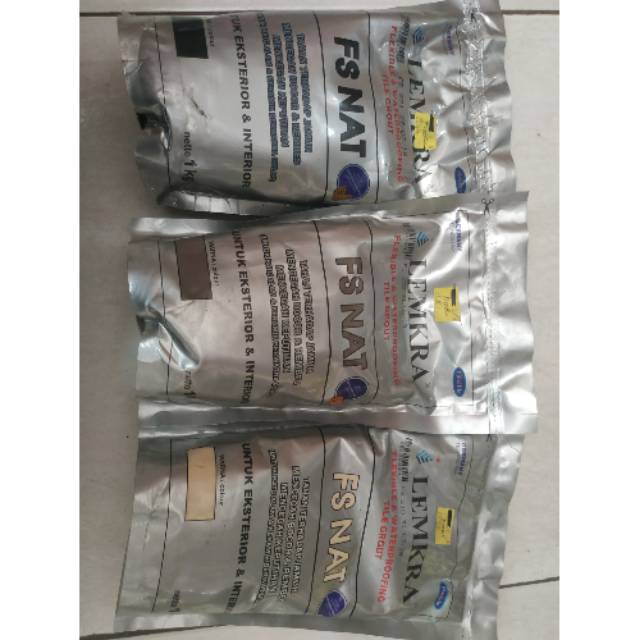 Lemkra Fs Nat Pengisi Cor Rongga Nat Keramik Warna