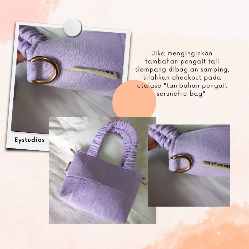 eystudios - Scrunchie Handbag / Tas Jinjing Handmade