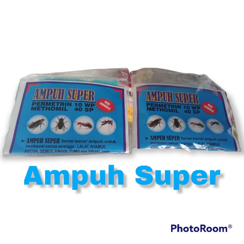 AMPUH SUPER SUPER AMPUH PEMBASMI SERANGGA RACUN LALAT RACUN SEMUT RACUN KECOA