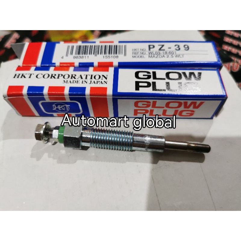 glow plug busi pemanas ford ranger bt50 hkt japan