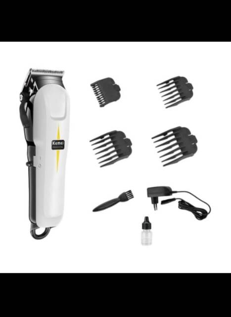 ALAT Cukur Rambut Rechargeable Kemei KM-809B ORIGINAL - Hair Clipper CAS