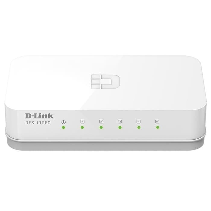 Dlink DES-1005C Desktop Switch 5Port 10/100Mbps