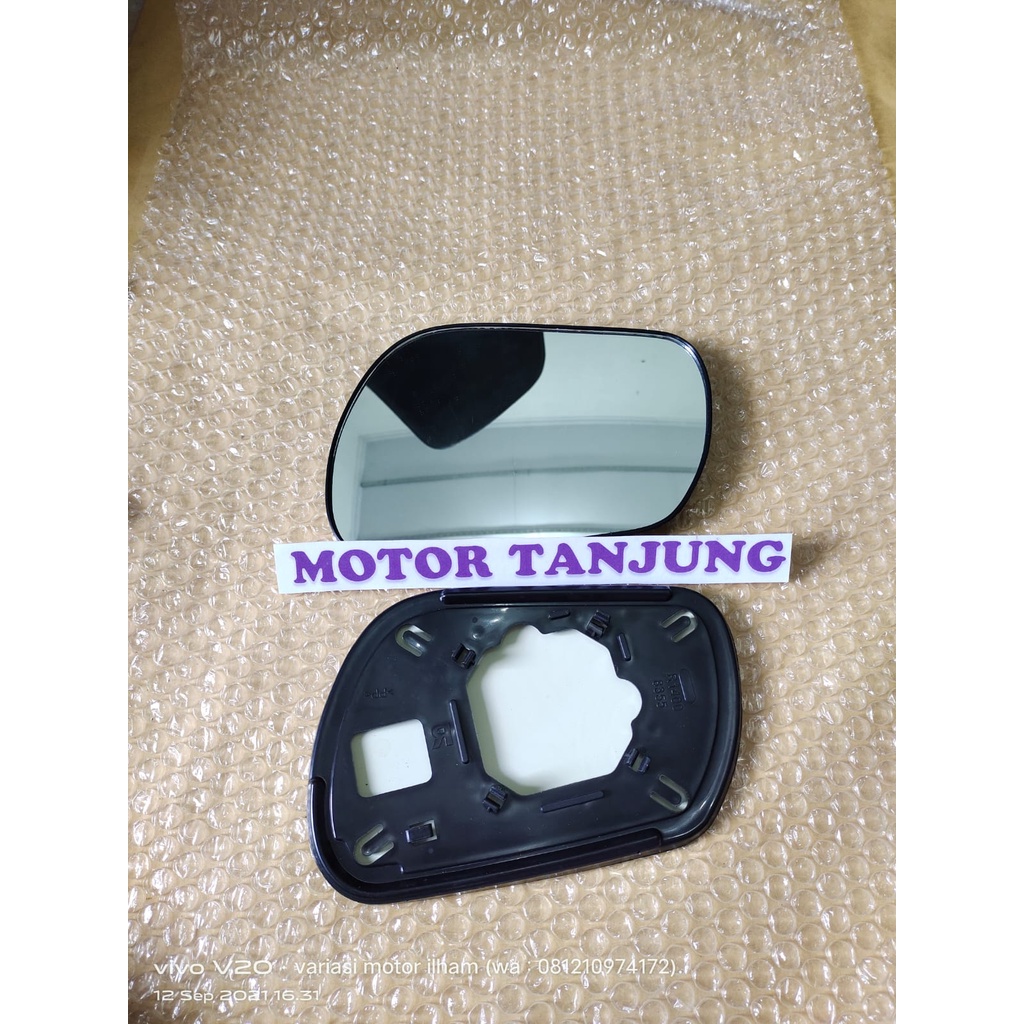 kaca spion daihatsu xenia lama vvti old 2004-2011 plus frame hitam