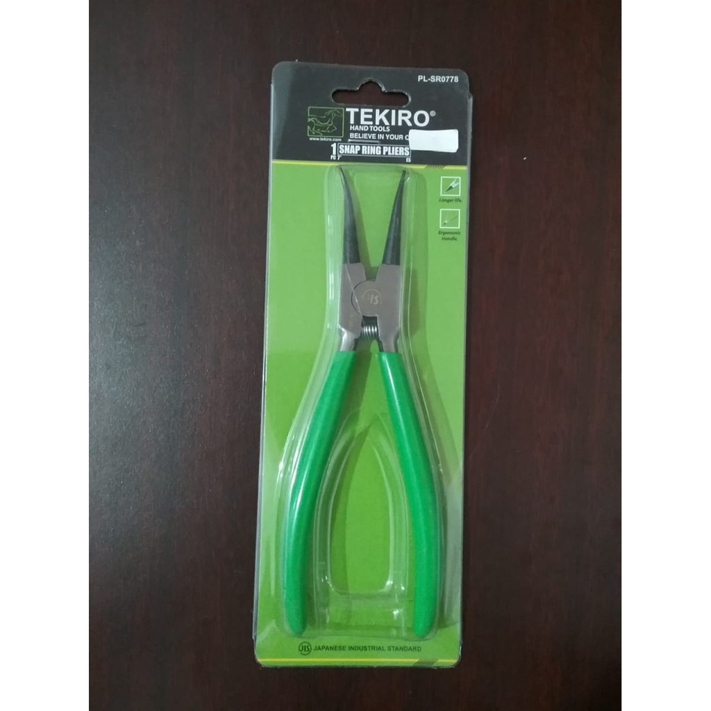 Tekiro Tang Spi Snap Ring ES 7 Inch / Snap Ring Lurus Buka