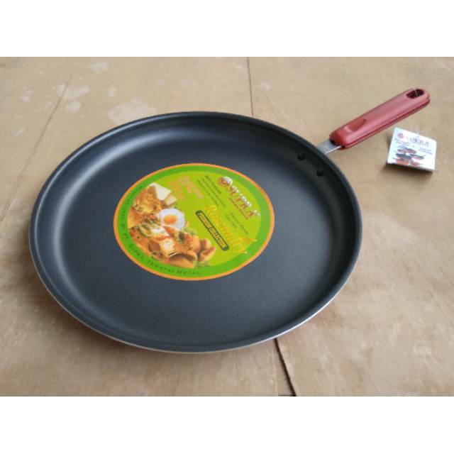 Grill Pan Bulat Panggangan Teflon 31 cm