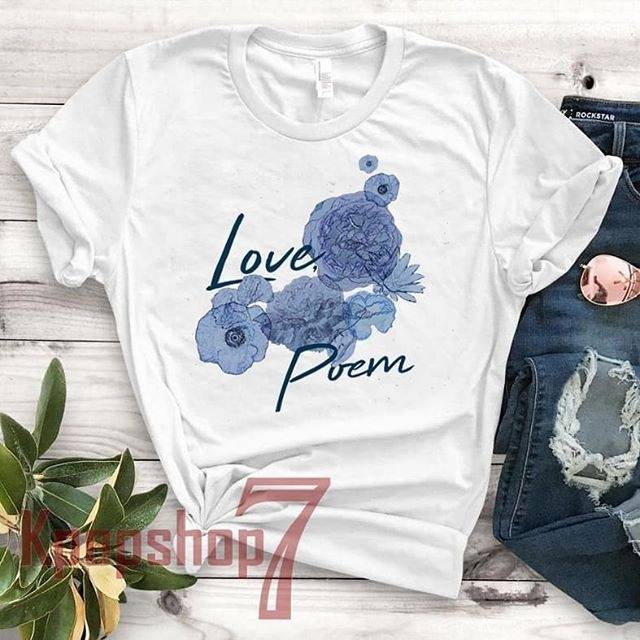 Kaos IU baju IU tshirt IU love poem lee ji eun