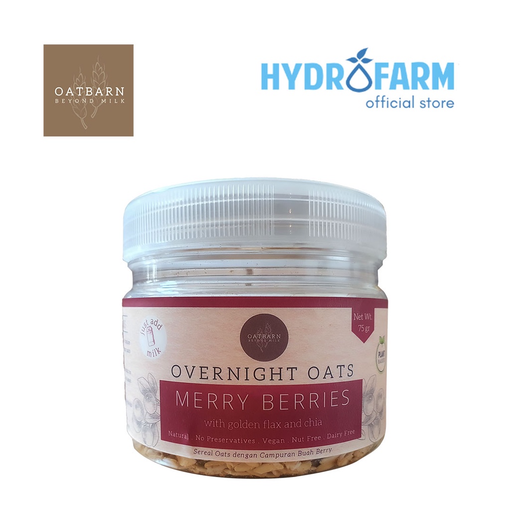 

OatBarn Overnight Oats | Oatmeal - Merry Berries