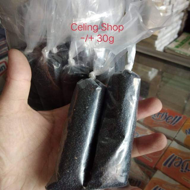 

BIJI SELASIH selasi telur kodok timbangan 30gram 30gr