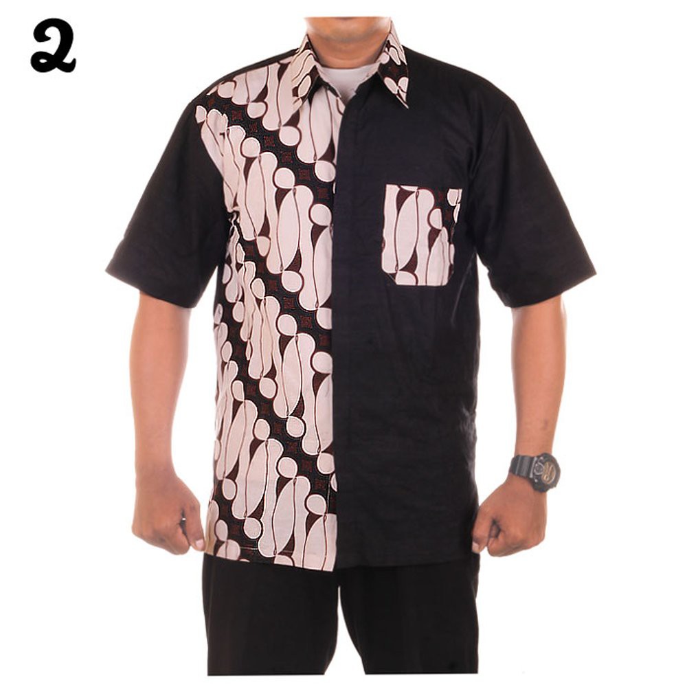 Kemeja Hem Batik Katun Mas Aji Seri B