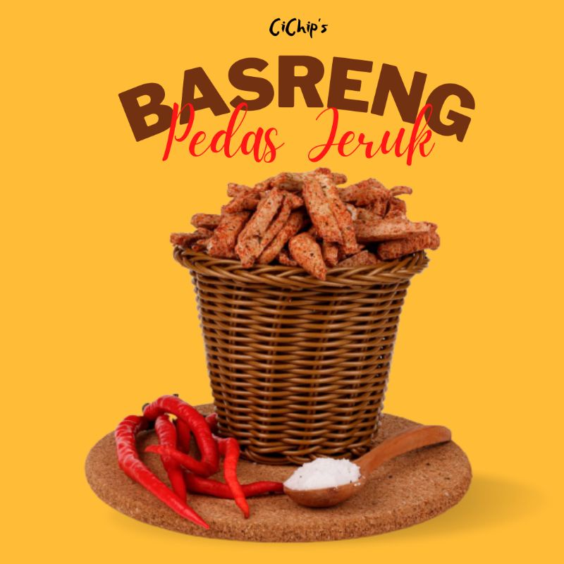 

Basreng (Baso Goreng) CICHIPS 250gram
