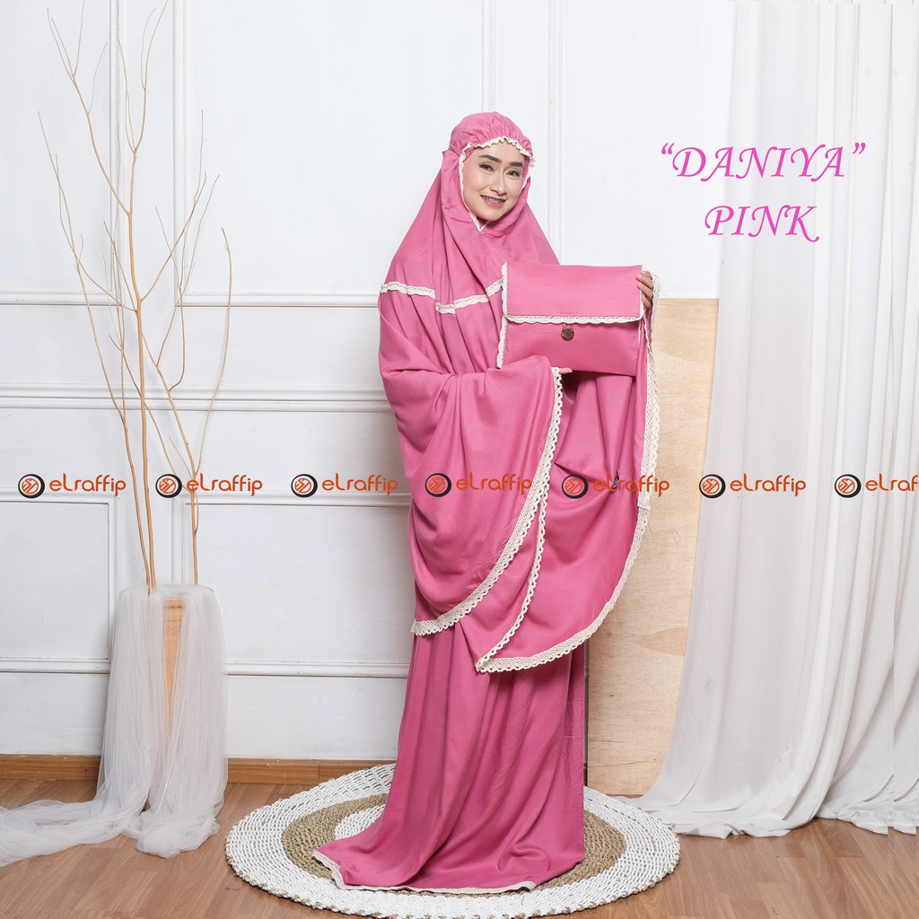 Mukena Bali Katun Rayon renda DaniyaSeries