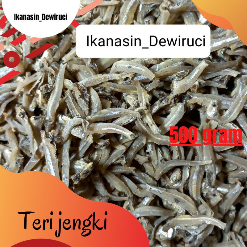 

Teri BUNTIO jengki bulat / ikan asin teri jengki