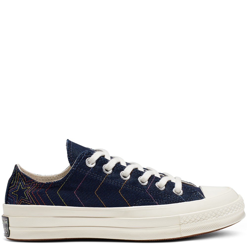 Sepatu Converse Chuck 70 70s Exploding Star OX Obsidian Murah
