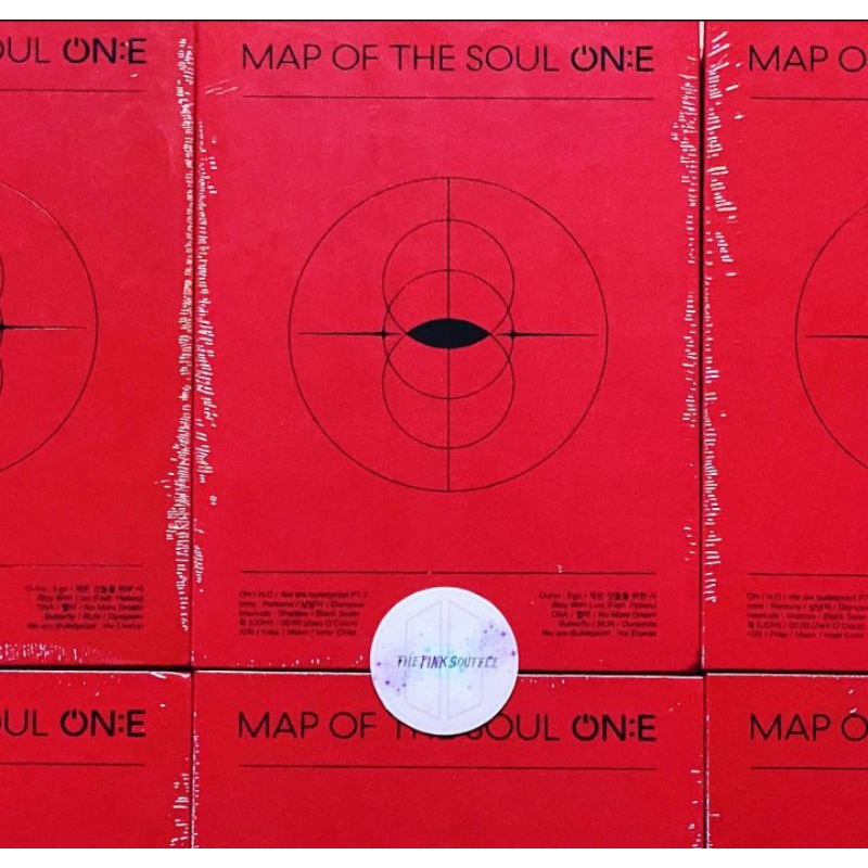 BTS Map Of The Soul MOTS ONE DVD BluRay